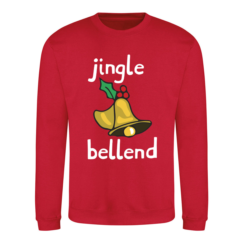 Jingle Bellend - Funny Christmas Jumper - Red
